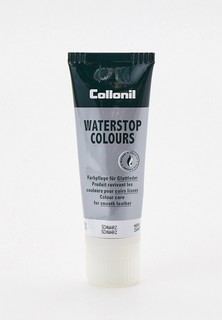 Крем для обуви Collonil Waterstop Colours, черный, для гладкой кожи, 75 мл.