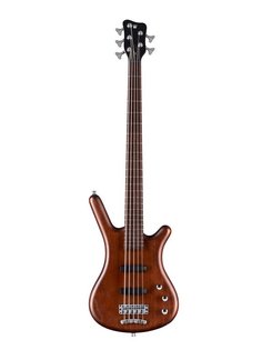 Corvette ASH 5 AT TS Teambuilt 5-струнная бас-гитара, акт. эл-ка, чехол, цвет коричнев Warwick