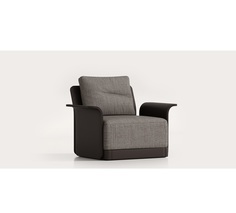 Кресло base armchair (bino-home) серый 95x70x75 см.