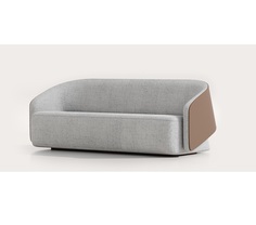 Диван round sofa (bino-home) серый 195x80x80 см.