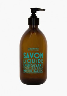 Жидкое мыло Compagnie de Provence энергизирующее для тела и рук Menthe Basilic/Mint Basil Liquid Marseille Soap 300 мл