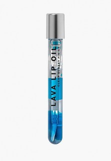 Масло для губ Influence Beauty двухфазное LAVA LIP OIL увлажняющее, уход и глянцевый финиш, тон 03 прозрачный синий, 6 мл