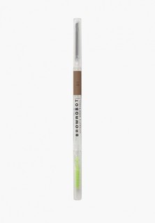 Карандаш для бровей Influence Beauty BROW ROBOT, автоматический, ультратонкий, тон 01 светло-русый, 0.1 г