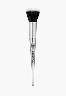 Кисть для лица Influence Beauty "FD-36R", базовая кисть-дуофибра,для тональной основы, идеальное покрытие без полос и эффекта маски, растушевка сухих и кремовых текстур, 1 шт для тональной основы