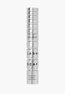 Тушь для ресниц Influence Beauty LASH SCAF влагостойкая, эффект объемных разделенных ресниц, тон черный, 6 мл