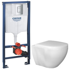 Комплект подвесной унитаз Bien Dune DNKA052N1VP0W3000 + система инсталляции Grohe 38772001