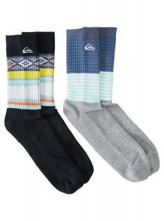 Высокие Носки 2 Pack Jacquard (2 Пары) Quiksilver