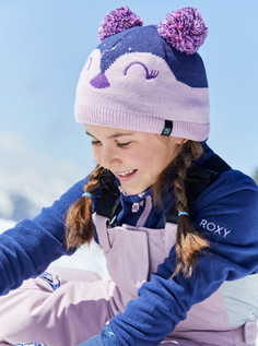 Детская шапка-бини Mini Snowmoon 2-7 Roxy
