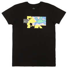 Футболка (фуфайка) Nsc2flaxton21 M Tees Kvj0 Black Quiksilver