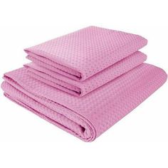 Комплект полотенец вафельных Home One 45х70 (2шт), 80х150 (1шт), розовый