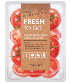 TONYMOLY Освежающая тканевая маска для лица с экстрактом томата FRESH TO GO Tomato Mask Sheet, 22г