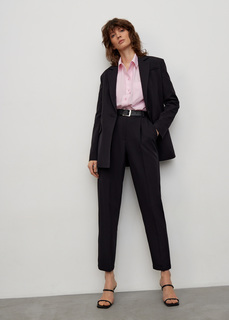 Брюки со стрелками Basic NICEONE [Черный, S]