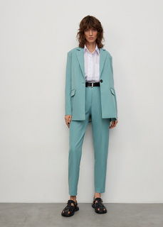 Брюки со стрелками Basic NICEONE [Мятный, L]