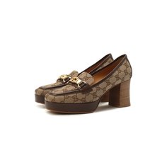 Текстильные туфли Gucci
