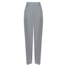 Брюки изо льна и хлопка Brunello Cucinelli