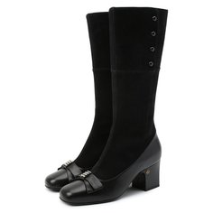 Замшевые сапоги Gucci