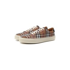 Текстильные кеды Burberry