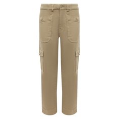 Брюки из хлопка и вискозы 7 For All Mankind