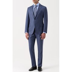 Костюм из смеси шерсти и шелка Zilli