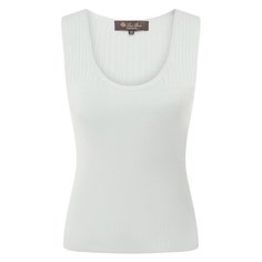 Топ из шелка и хлопка Loro Piana