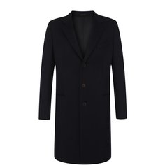 Однобортное кашемировое пальто Giorgio Armani
