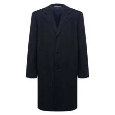 Пальто из шерсти и шелка Canali