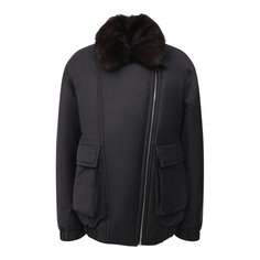 Куртка с меховой отделкой Yves Salomon