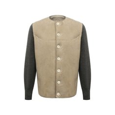 Комбинированная дубленка Maison Margiela