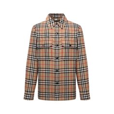 Утепленная куртка-рубашка Burberry