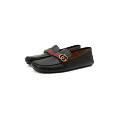 Кожаные мокасины Gucci