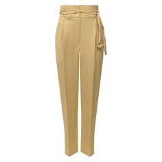 Брюки из вискозы и льна Brunello Cucinelli