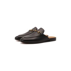 Кожаные сабо Princetown Gucci