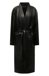 Кожаное пальто Alexander Wang