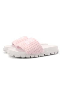 Текстильные шлепанцы Miu Miu
