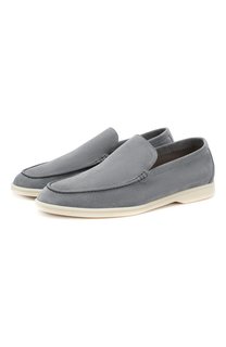 Замшевые лоферы Summer Walk Loro Piana