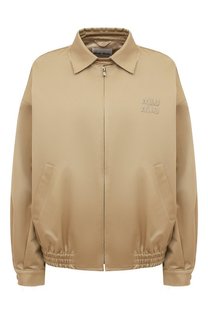 Хлопковая куртка Miu Miu