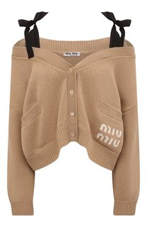 Кашемировый кардиган Miu Miu