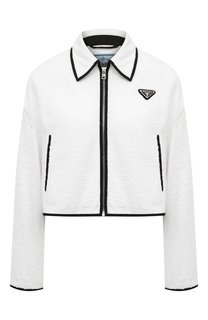 Хлопковый жакет Prada