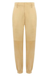 Замшевые брюки Brunello Cucinelli