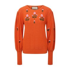 Пуловер из шерсти и хлопка Gucci