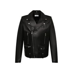 Кожаная куртка Saint Laurent