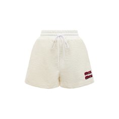 Хлопковые шорты Miu Miu