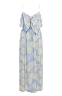 Платье из вискозы Miu Miu