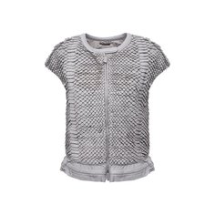 Кожаный жилет Giorgio Armani