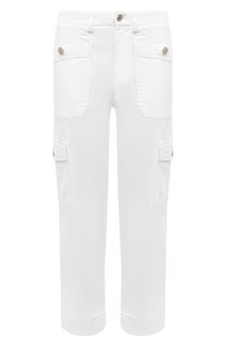 Брюки из хлопка и вискозы 7 For All Mankind