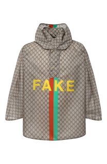 Накидка «Fake/Not» Gucci