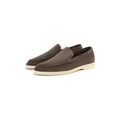 Замшевые лоферы Summer Walk Loro Piana