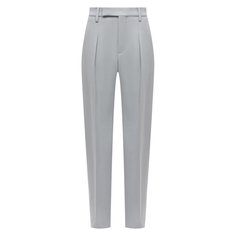 Брюки из вискозы и шерсти Brunello Cucinelli