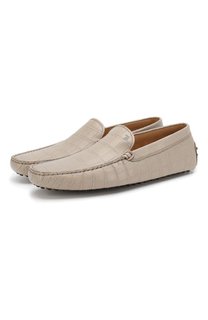 Мокасины из кожи крокодила Tod’s