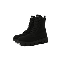 Текстильные ботинки Prada